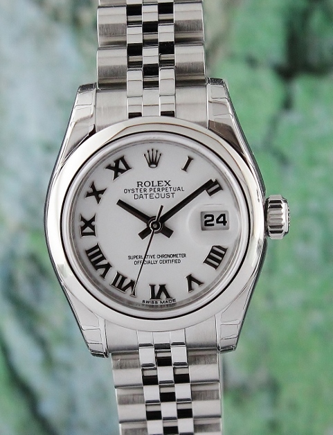 (image for) NEW UNWORN ROLEX LADY OYSTER PERPETUAL DATEJUST - 179160